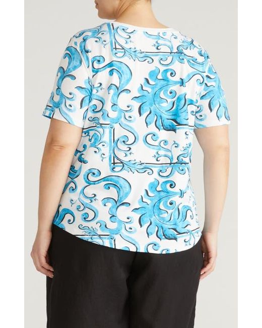UNIVERSAL STANDARD Blue Tee Rex Tee