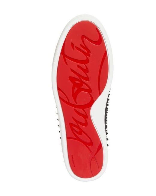 Christian louboutin slip on deals