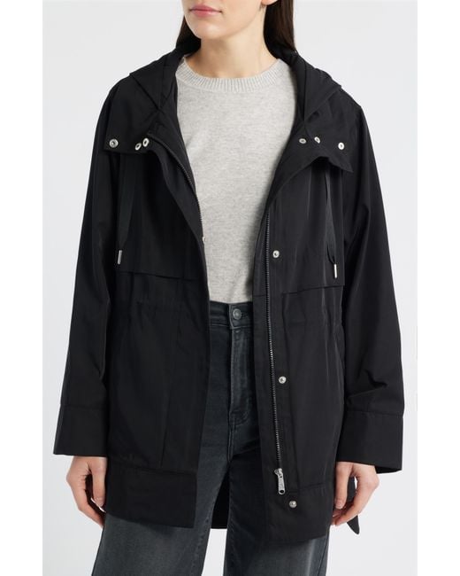 Sam Edelman Black Hooded Jacket