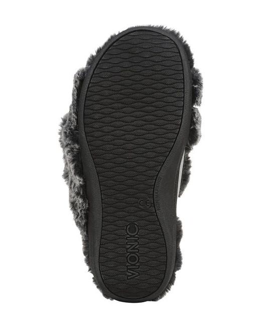 Vionic Gray Relax Ii Slide Slipper