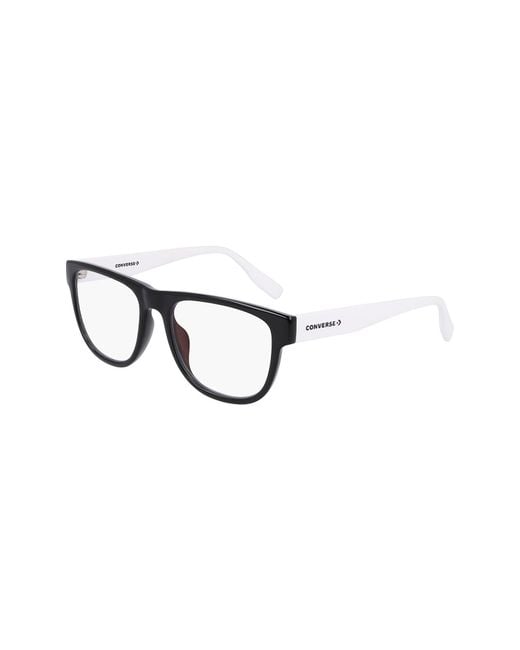 Converse Black 52Mm Rectangular Light Blocking Reading Glasses for men