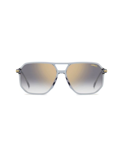 Carrera Multicolor 59Mm Double Bridge Gradient Square Sunglasses for men