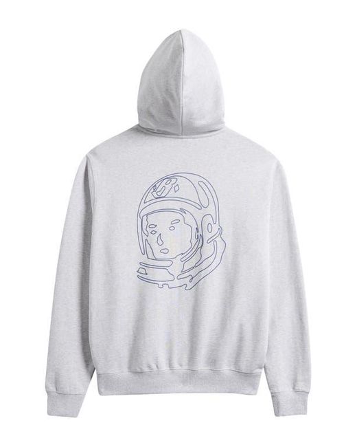 BBCICECREAM Gray Small Curve Graphic Zip Hoodie for men