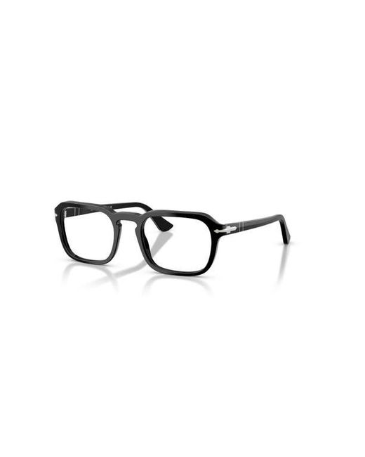 Persol Black 54Mm Square Optical Glasses