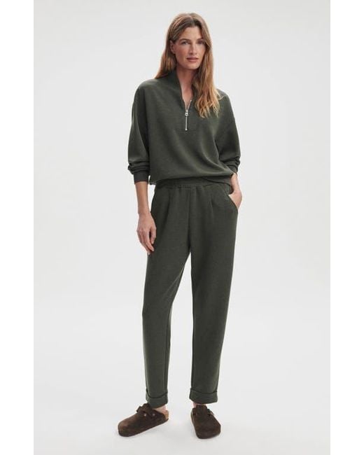 Varley Black The Rolled Cuff 25-Inch Pants