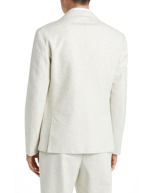 Boss White Hanry Recycled Polyester Sport Coat for men