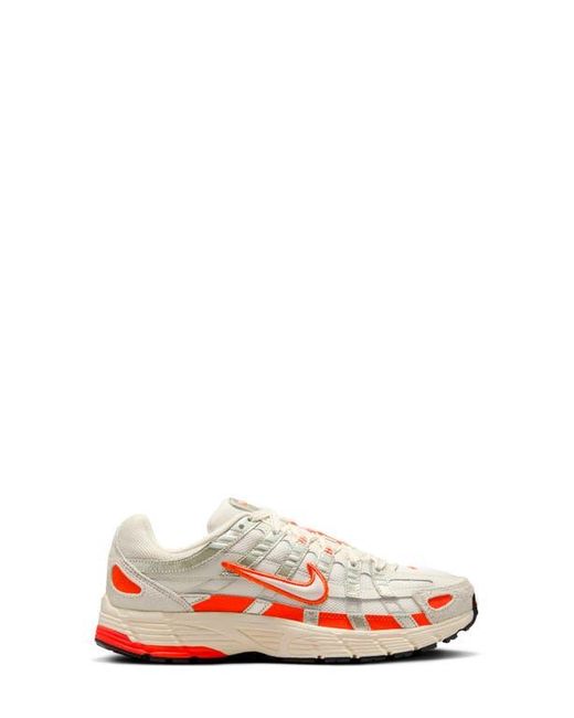 Nike White P-6000 Sneaker