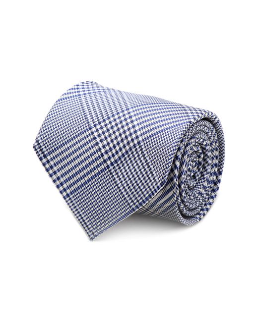 Cufflinks Inc. Blue Glen Plaid Silk Tie for men