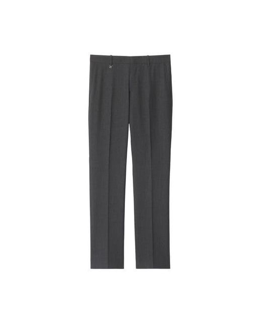 Burberry Black Wool Tailored Trousers for men