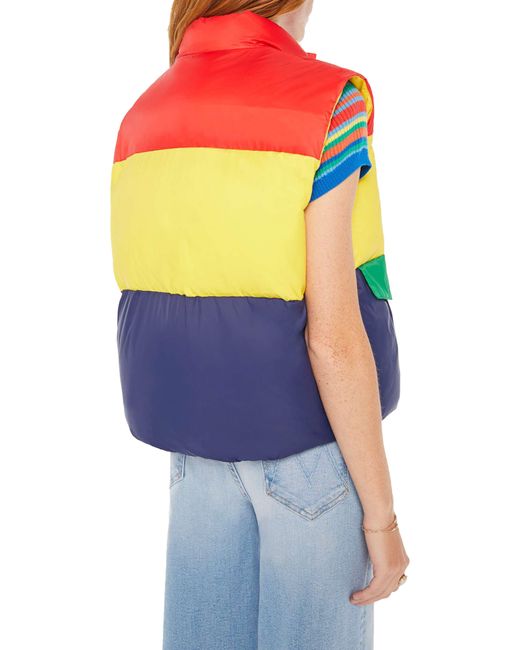 Mother Multicolor The Pillow Talk Puffer Vest