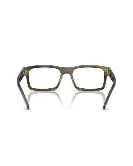 Ray-Ban Multicolor 54Mm Rectangular Optical Glasses for men