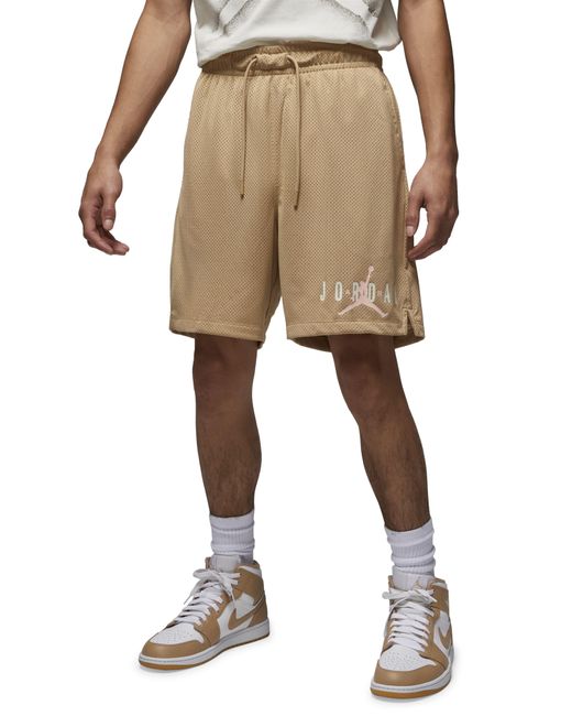 Nike Mesh Basketball Shorts in Natural for Men Lyst