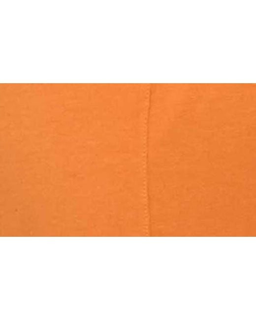 L I V D Orange Gineva Pocket V-Neck Jumpsuit