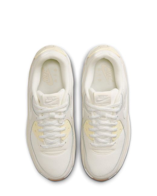 Nike White Air Max 90 Lv8 Platform Sneaker