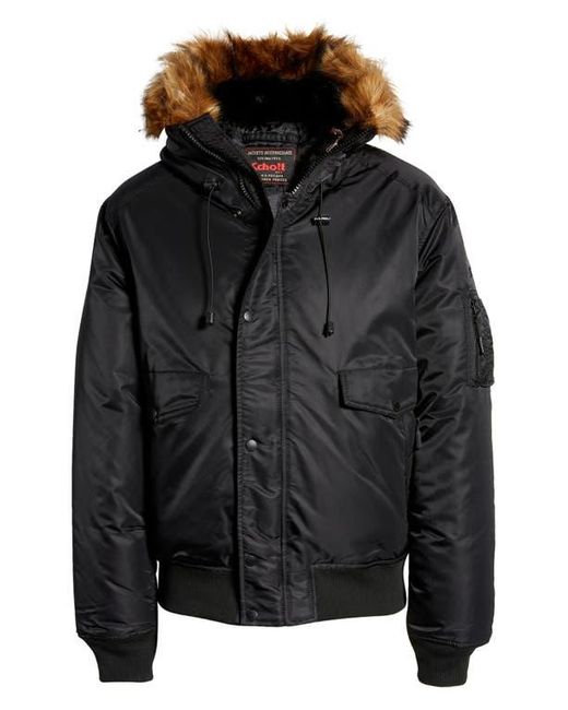 Schott Nyc Black Embellished One Shoulder Trapeze Gown for men