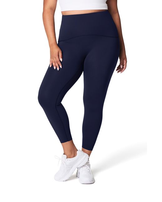 Spanx Blue Spanxshape Booty Boost 7/8 Leggings