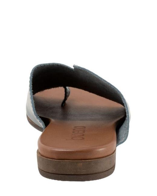 BUENO Blue Tulla Slide Sandal