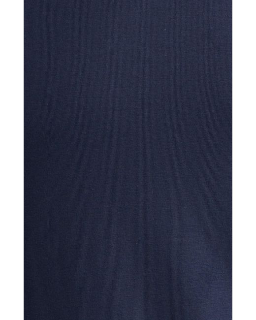 Tom Ford Blue Cotton Jersey Crewneck T-shirt for men