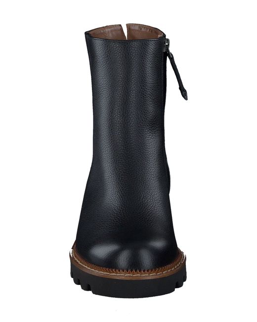 Paul Green Santana Lug Sole Bootie in Black Lyst