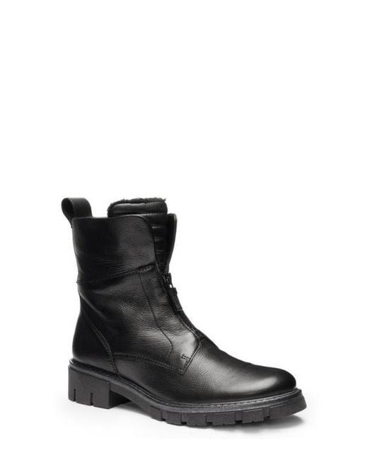 Ara Black Deon Leather Bootie