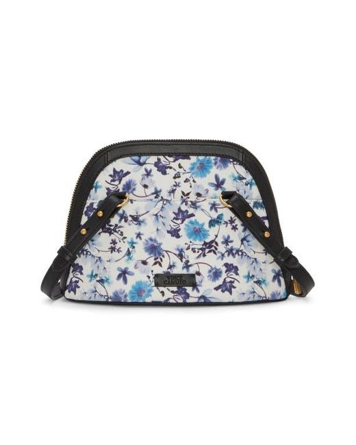 Vince Camuto Blue Sabra Floral Print Crossbody Bag