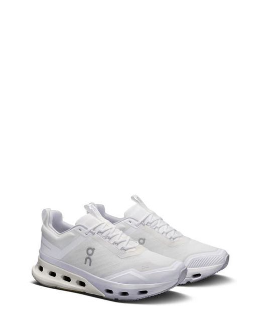 On Shoes White Cloudnova X Training Sneaker for men
