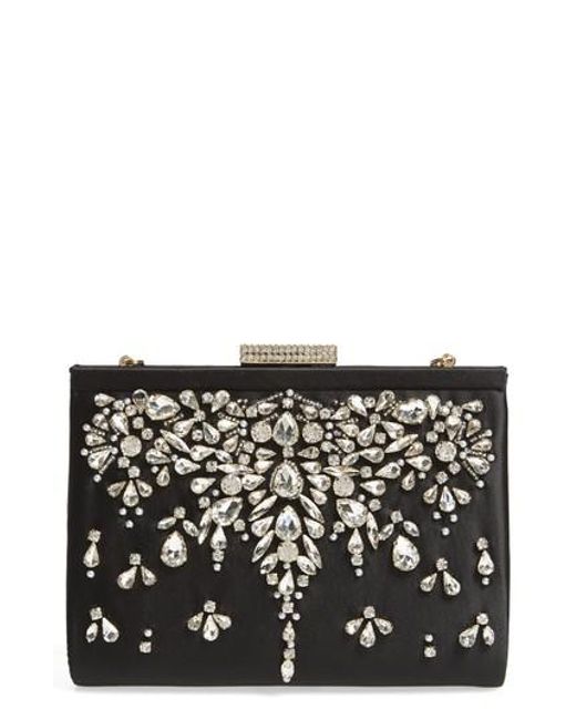 Badgley Mischka Frame Clutch badgley mischka adele frame clutch in black save 8 lyst Badgley Mischka Frame Clutch badgley mischka adele frame clutch in black save 8 lyst