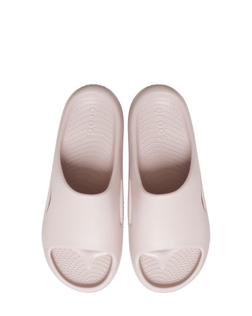 CROCSTM Pink Mellow Recovery Slide Sandal