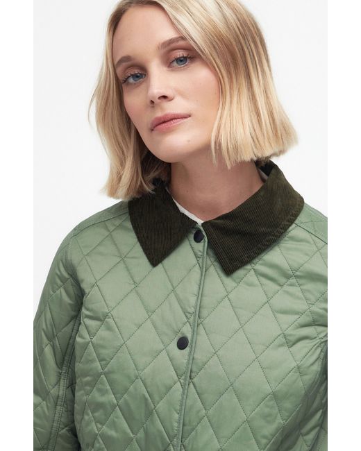 Barbour Green Annandale Quilted Jacket