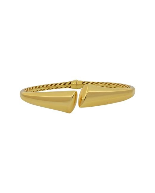 Bony Levy Yellow Hinged Open Cuff Bracelet