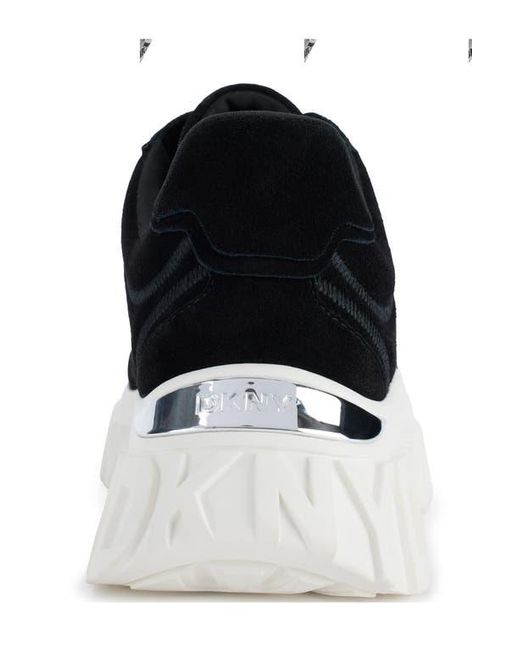DKNY Black Laeoni Platform Sneaker