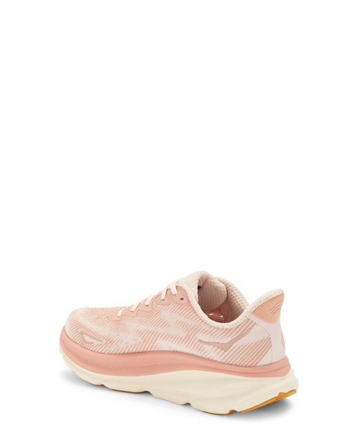 Hoka One One Pink Clifton 9 Running Shoe