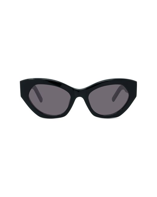 KENZO Black Youthful Energy 54mm Cat Eye Sunglasses