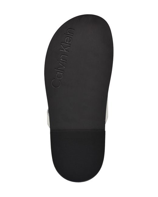 Calvin Klein Black Explore Slide Sandal