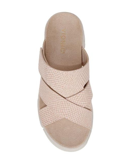 Vionic Multicolor Uptown Sunset Slide Sandal