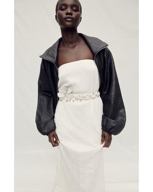 Mango Black Tulle Maxi Skirt