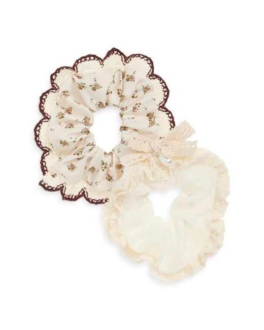 BP. Metallic 2-Pack Scrunchies