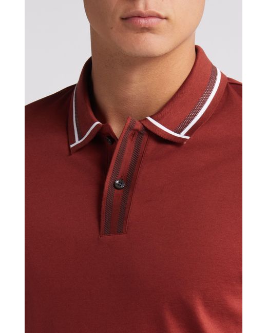 Boss Red Phillipson Cotton Polo for men