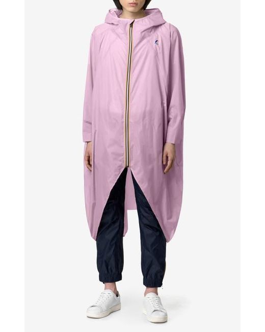 K-Way Multicolor Rennes Waterproof Packable Rain Poncho