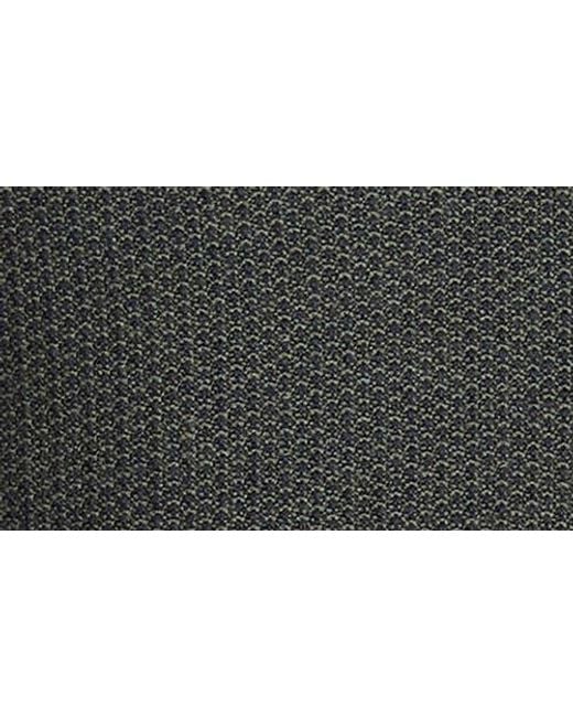 Vince Gray Geometric Jacquard Wool & Cotton Blend Crewneck Sweater for men