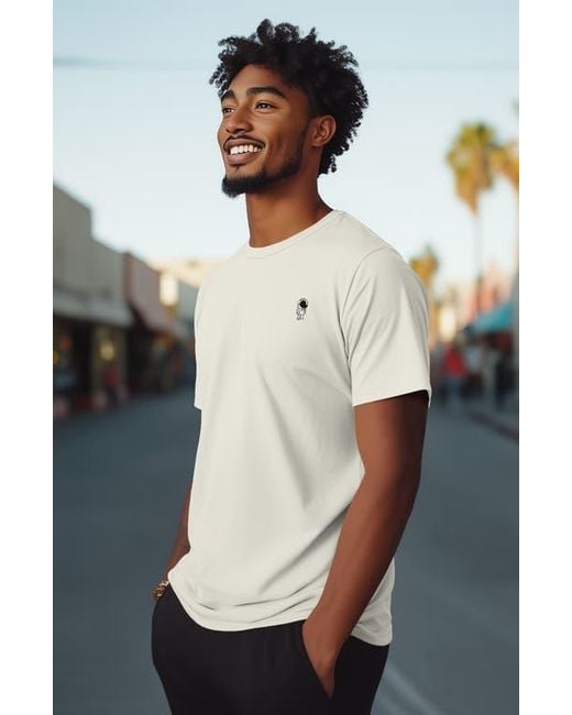 Alix White Astronaut Tee for men