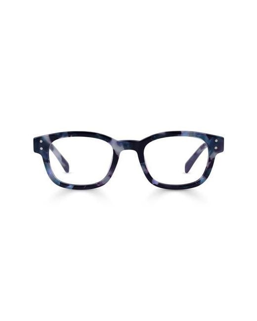 Eyebobs Blue Biff 51Mm Square Reading Glasses