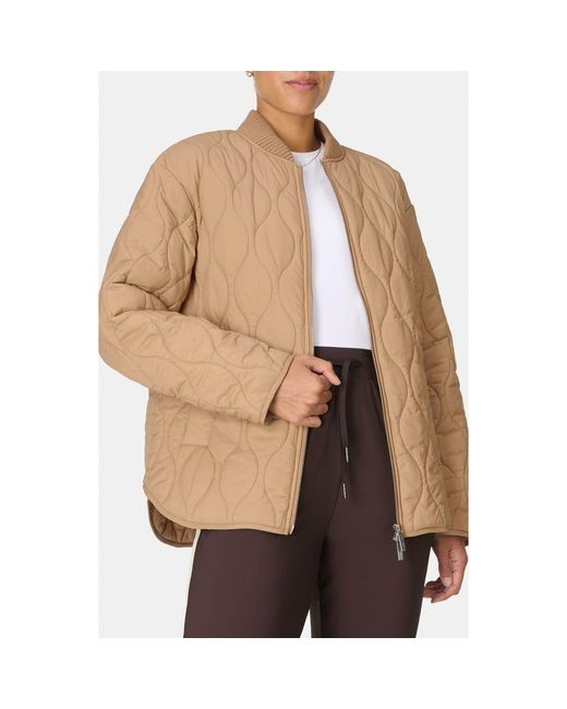 Sweaty Betty Natural On The Move Quilted Jacket