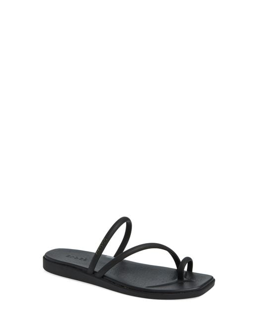 CROCSTM Black Miami Toe Loop Sandal