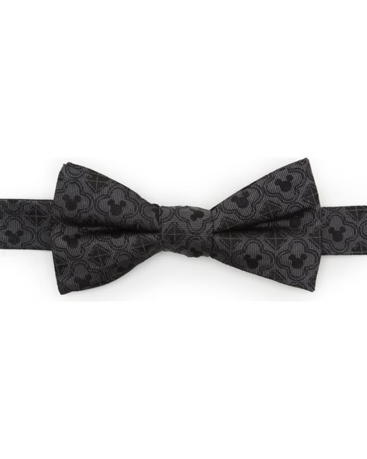 Cufflinks Inc. Black X Disney Mickey Mouse Silk Bow Tie for men