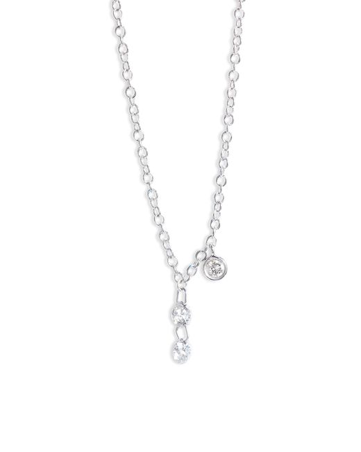 Meira T Moon Charm Paperclip Necklace – Goldstein Jewelers