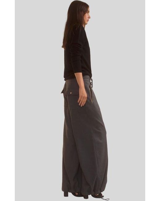 Cynthia Rowley Gray Elea Wool Cashmere Sweater