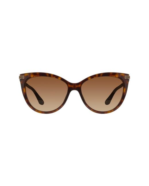 Stuart Weitzman Brown 57Mm Gradient Butterfly Sunglasses