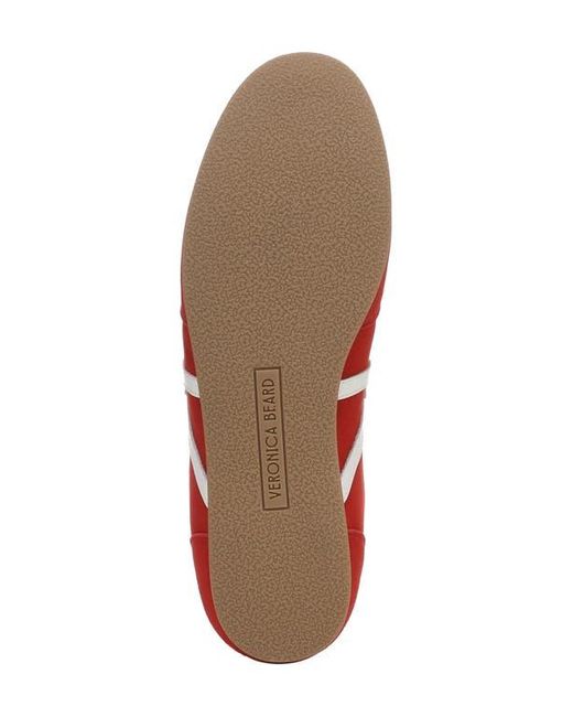 Veronica Beard Red Riviera Sneaker