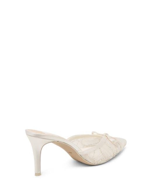 Dolce Vita White Emit Pointed Toe Pump